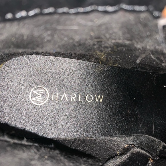 Harlow Faux suede leopard print ankle boots - Picture 6 of 6